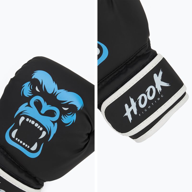 Zestaw bokserski dziecięcy HOOK FIGHTING Gorilla czarny 8
