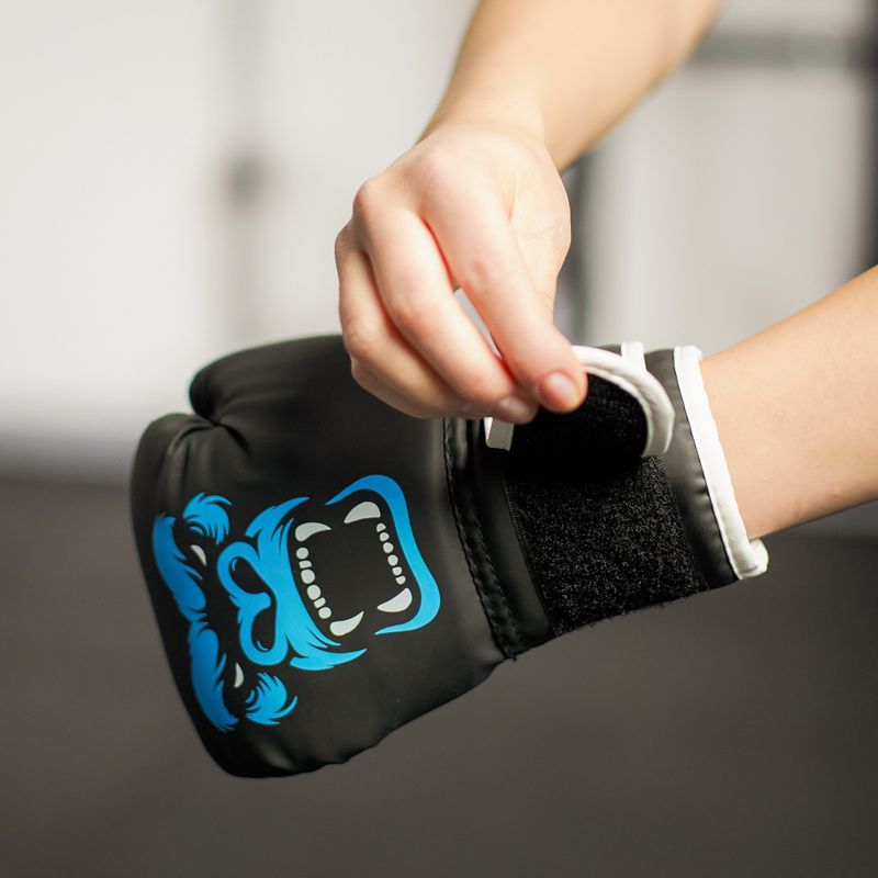 Zestaw bokserski dziecięcy HOOK FIGHTING Gorilla czarny 11