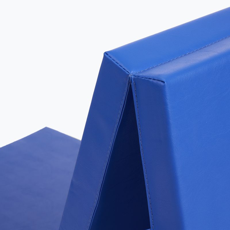 Materac gimnastyczny TREXO składany 180 x  60 x 5 cm  niebieski 8