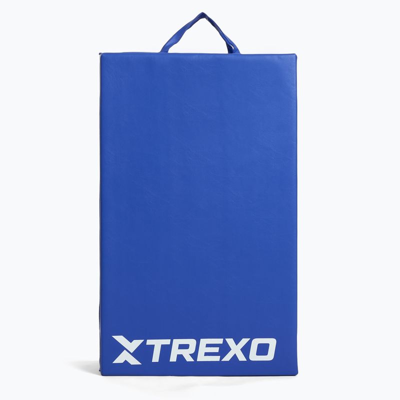 Materac gimnastyczny TREXO składany 195 x 80 x 5 cm niebieski 5
