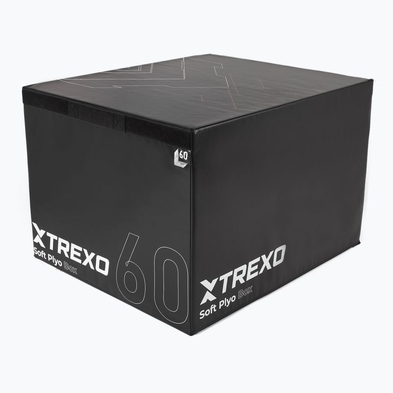 Skrzynia plyometryczna składana TREXO 60 cm czarny