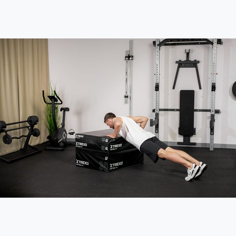 Skrzynia plyometryczna składana XTREXO 7,5 cm czarny 7