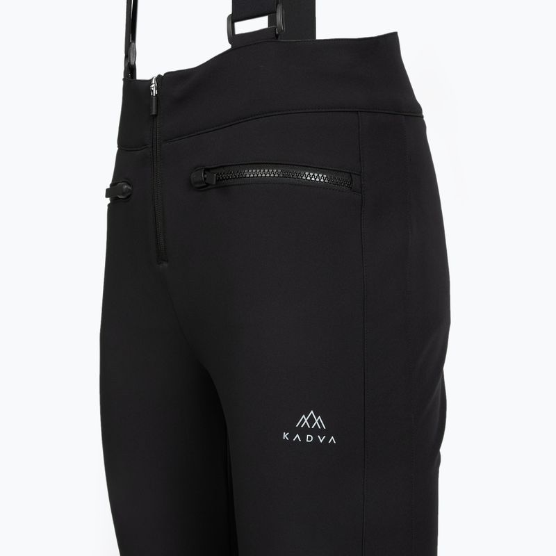 Spodnie narciarskie damskie KADVA Zera WMNS WP 8K/5K SOFTSHELL czarny 3