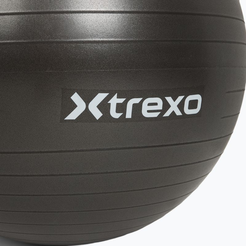 Piłka gimnastyczna XTREXO 65 cm czarny 2