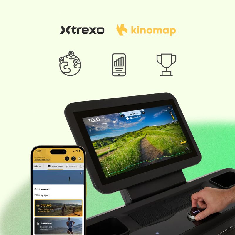 Bieżnia elektryczna XTREXO TXO-X250-B czarny 3