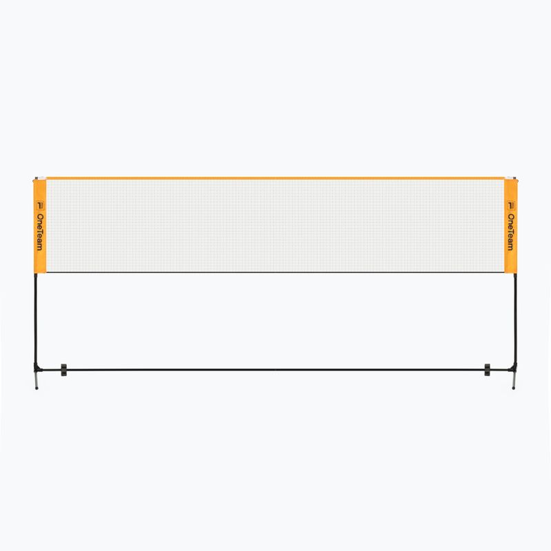 Siatka do badmintona OneTeam Netura 4 pomarańczowy