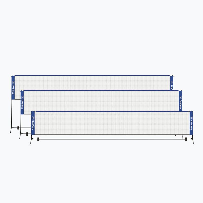 Siatka do badmintona OneTeam Netura 5 niebieski 2
