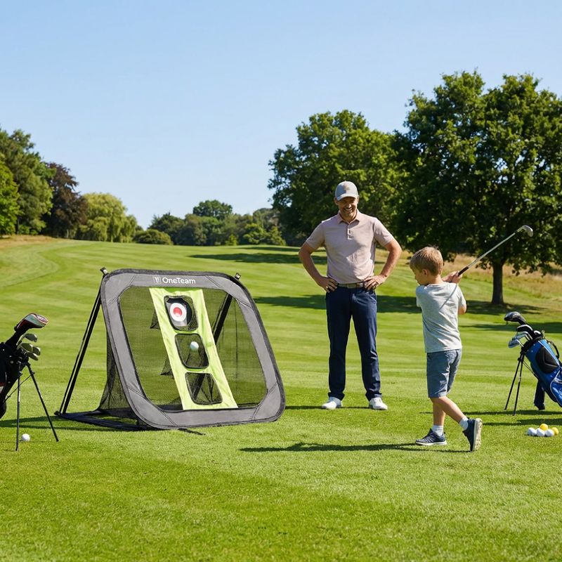 Siatka do ćwiczenia celności OneTeam Zone mini czarny 4