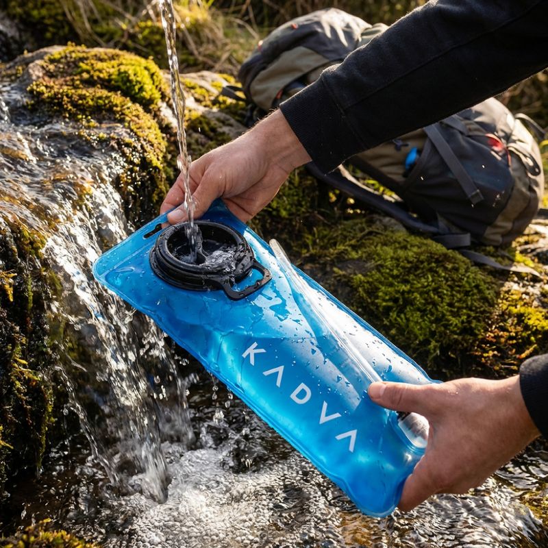 Bukłak KADVA Flowbie ClickFit 2 l niebieski 6