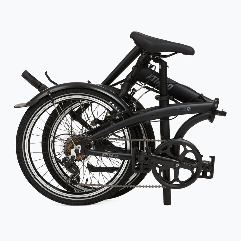 Rower miejski składany ATTABO Breve 2.0 czarny 2