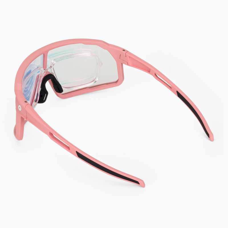Okulary rowerowe przeciwsłoneczne ATTABO Stilb photochromic różowy 11