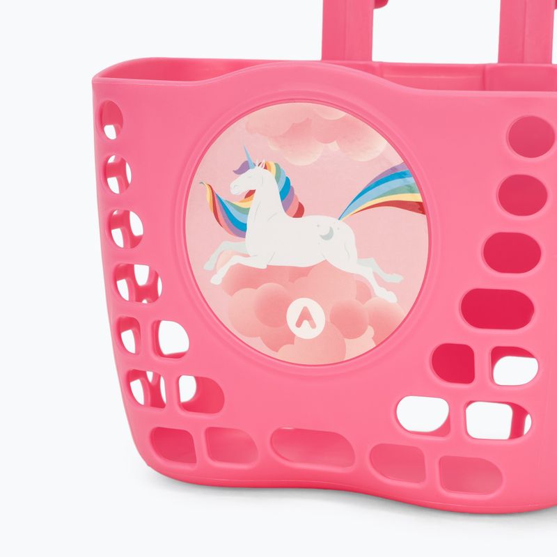 Koszyk do rowerów dziecięcych ATTABO różowy 5