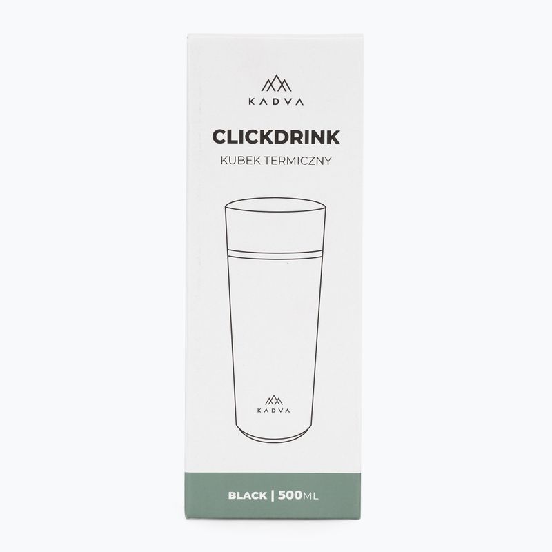 Kubek termiczny KADVA 360 ClickDrink 500 ml czarny 8