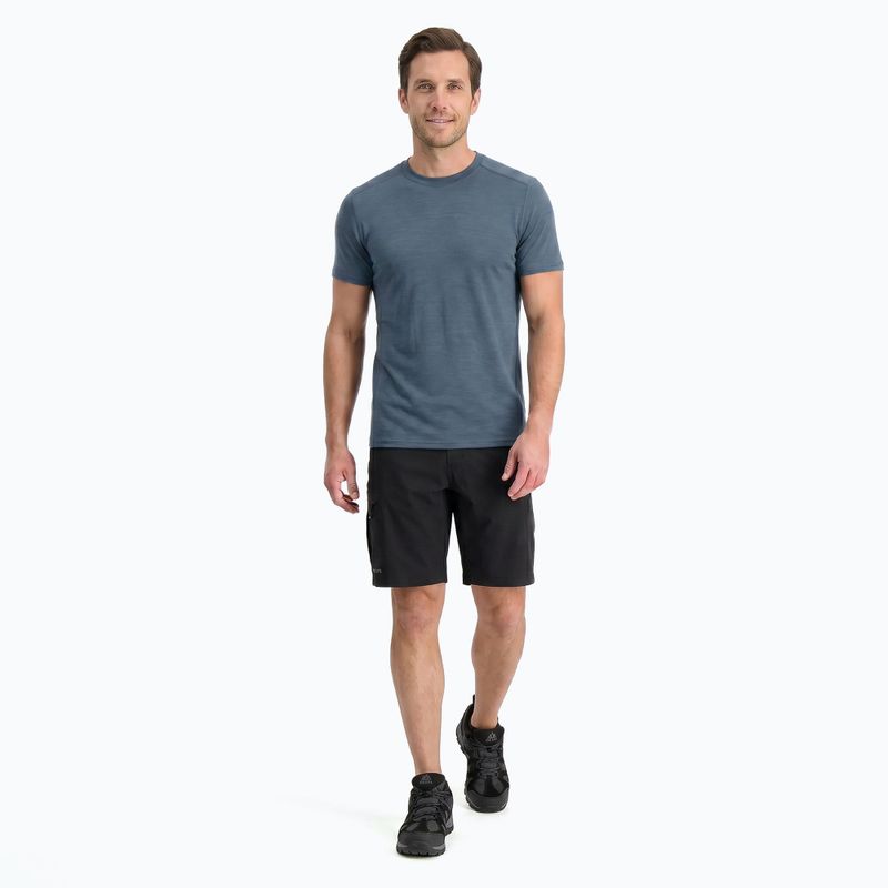 Koszulka termoaktywna męska WOOLCANO Merino 100% TEE0546 szara 2