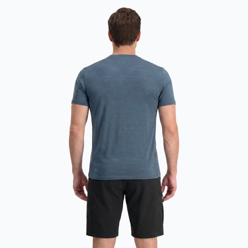 Koszulka termoaktywna męska WOOLCANO Merino 100% TEE0546 szara 3