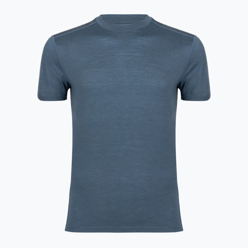 Koszulka termoaktywna męska WOOLCANO Merino 100% TEE0546 szara