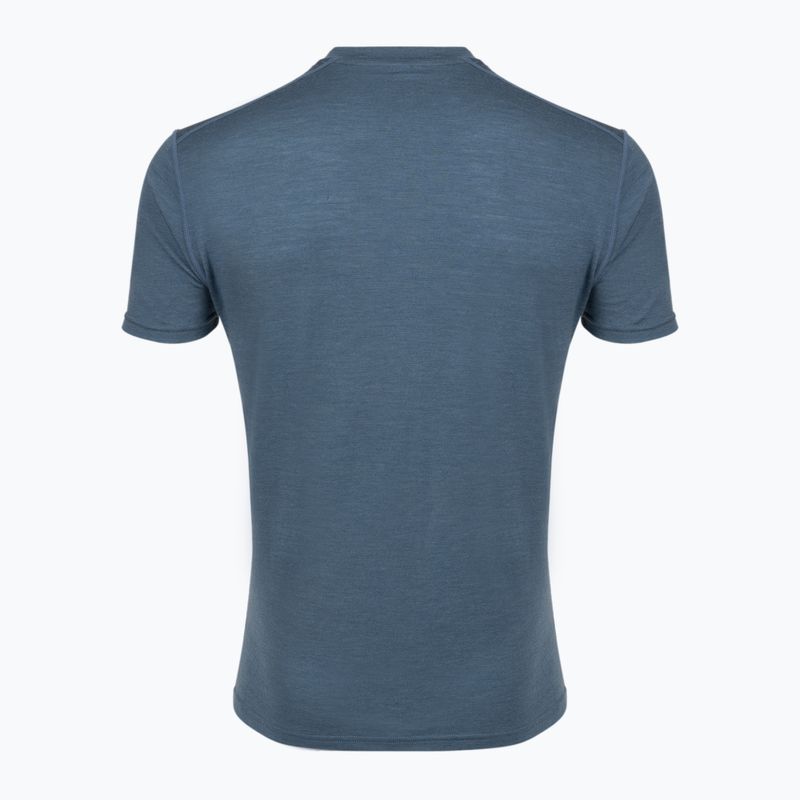 Koszulka termoaktywna męska WOOLCANO Merino 100% TEE0546 szara 2