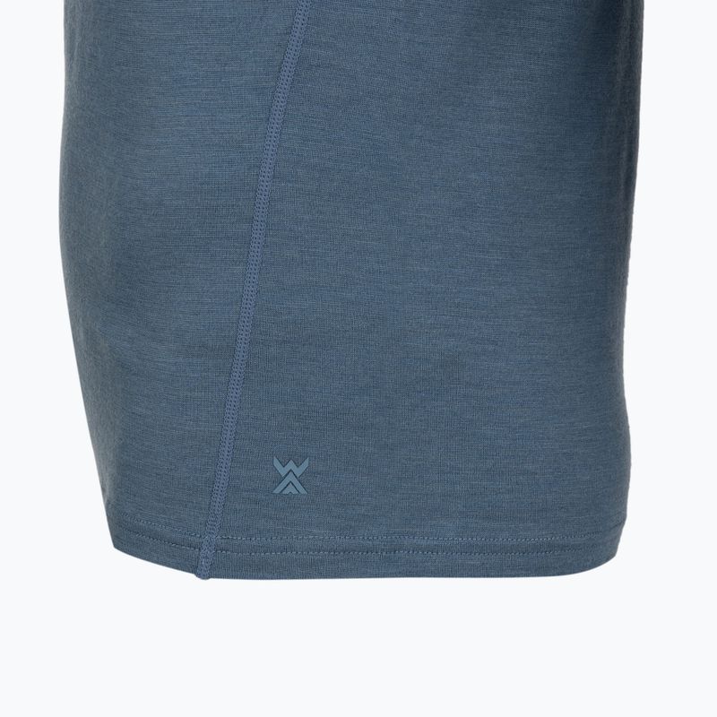 Koszulka termoaktywna męska WOOLCANO Merino 100% TEE0546 szara 3
