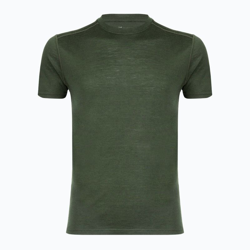 Koszulka termoaktywna męska WOOLCANO Merino 100% TEE0546 zielony 5