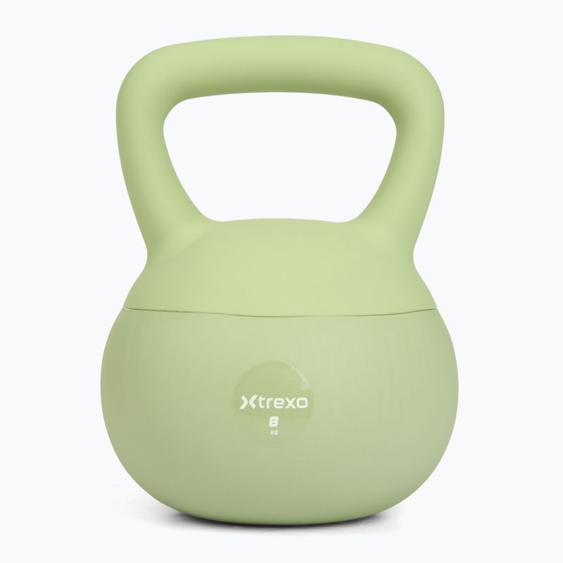 Kettlebell miękki XTREXO 8 kg zielony