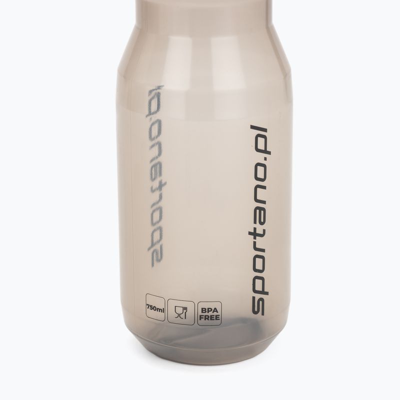 Zestaw OneTeam koszyk Water Bottle Carries + bidon Sportano x 6 szt czarny 12