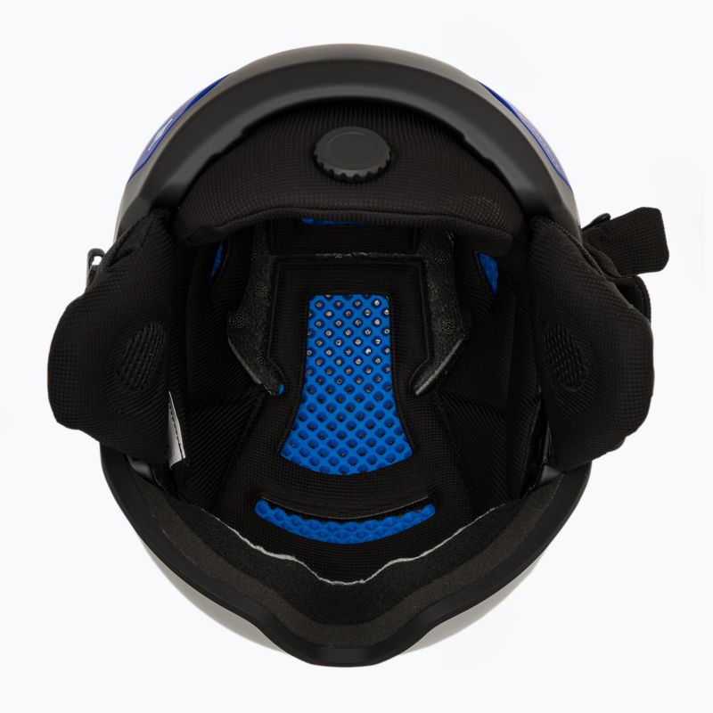 Kask narciarski dziecięcy ATTABO Avens 3.0 Jr Visor ERT niebieski 12