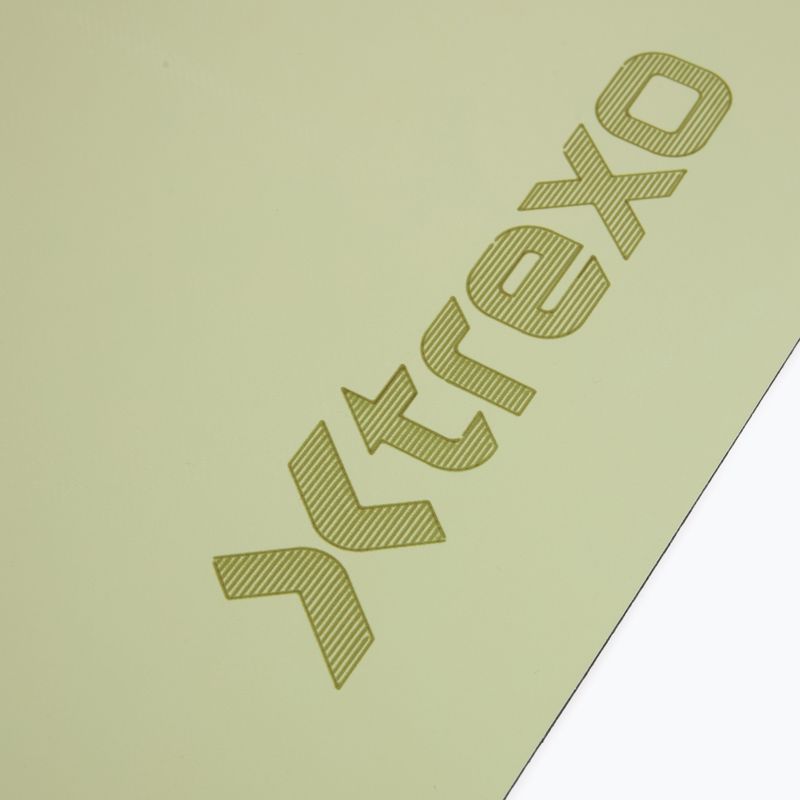 Mata do ćwiczeń i jogi XTREXO SCULPT zaokrąglona 183 x 61 cm zielony 4