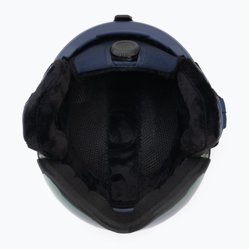 Kask narciarski dziecięcy ATTABO Avens 2.0 Jr Visor niebieski 5