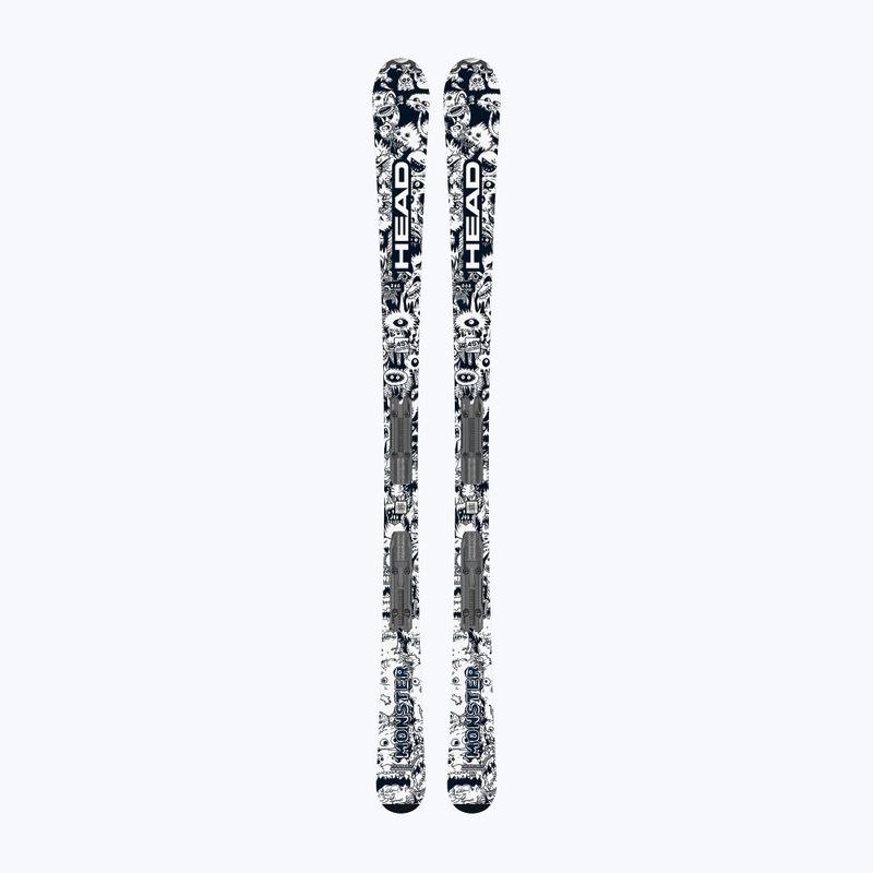 Narty zjazdowe dziecięce HEAD Monster Easy JRS (107-117 cm) + wiązania Jrs 4.5 GW CA white/black 2