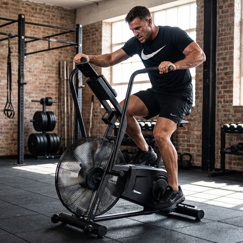 Rower powietrzny XTREXO MB400 czarny 4