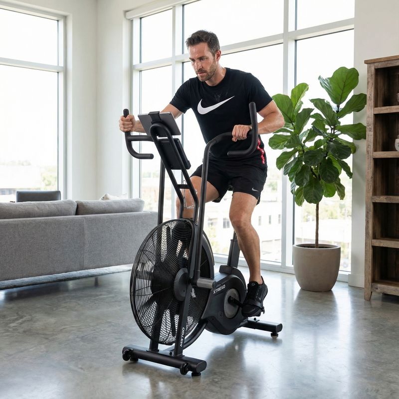 Rower powietrzny XTREXO MB700 czarny 3