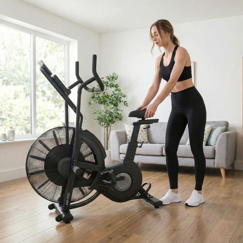 Rower powietrzny XTREXO MB700 czarny 5