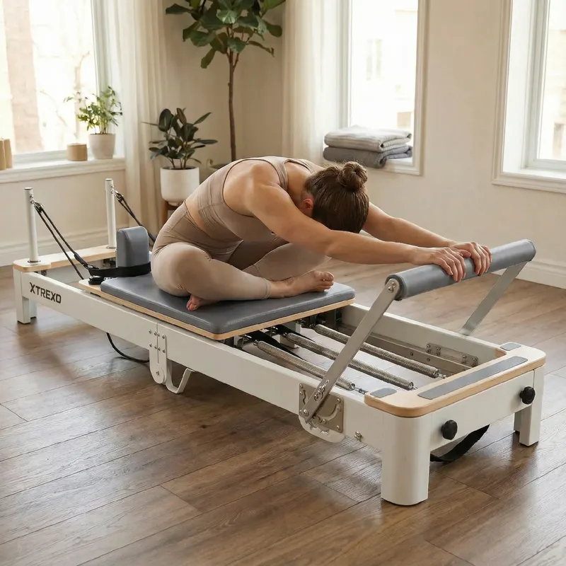 Reformer XTREXO forME składany srebrny 4