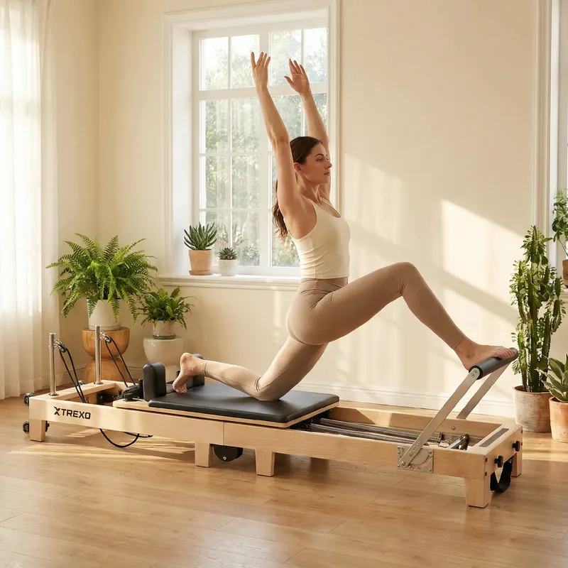 Reformer XTREXO  CTRL-Core W składany drewniany 6