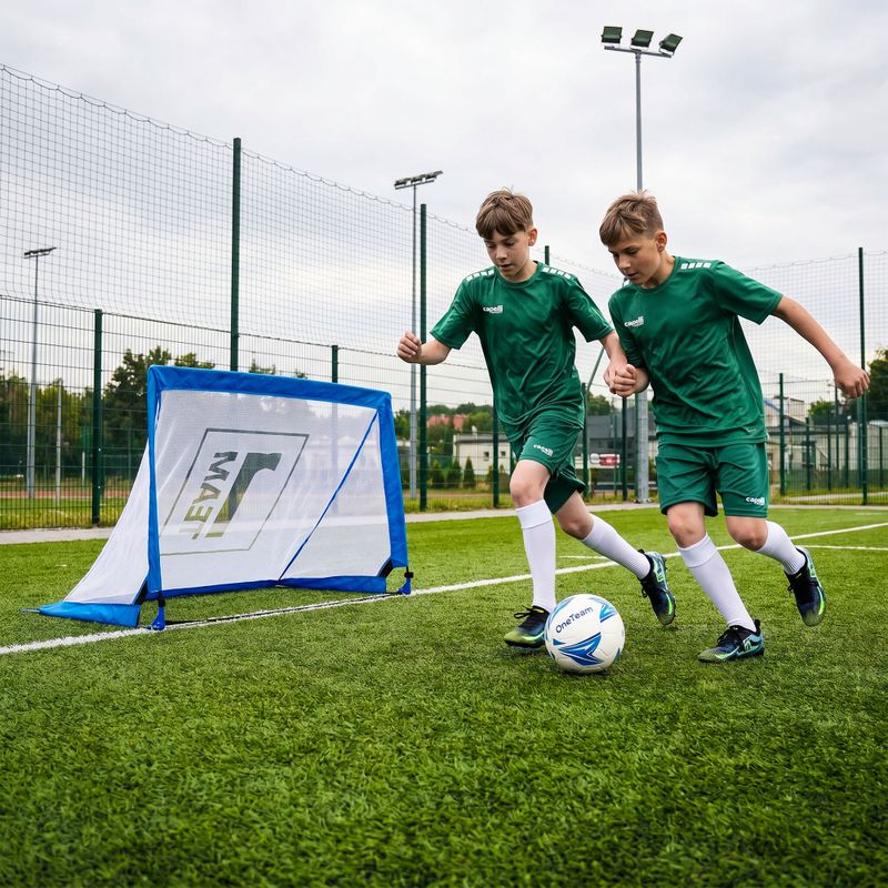 Bramki do piłki nożnej OneTeam Footzy Pop-Up niebieski 5