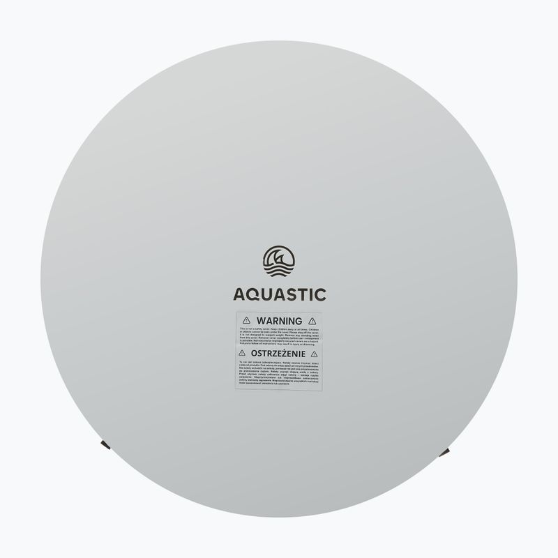 Basen pompowany AQUASTIC ONSEN drop stitch 700 l 150 cm szary 7