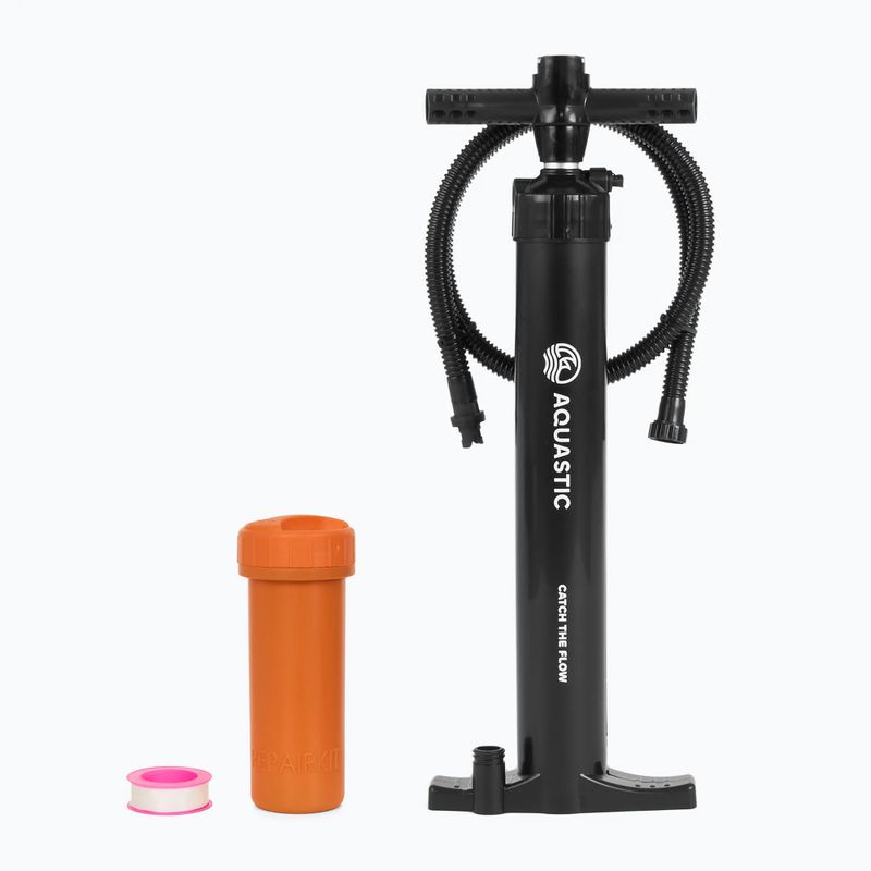 Basen pompowany AQUASTIC ONSEN drop stitch 1200 l 178 cm szary 16
