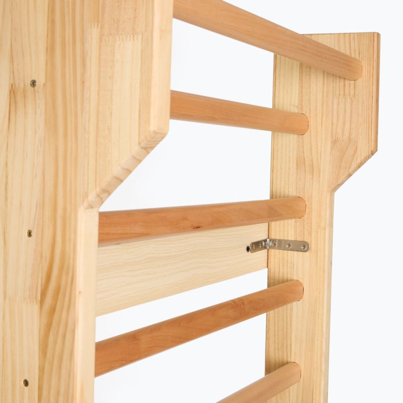 Drabinka gimnastyczna XTREXO LW100 drewniana 7