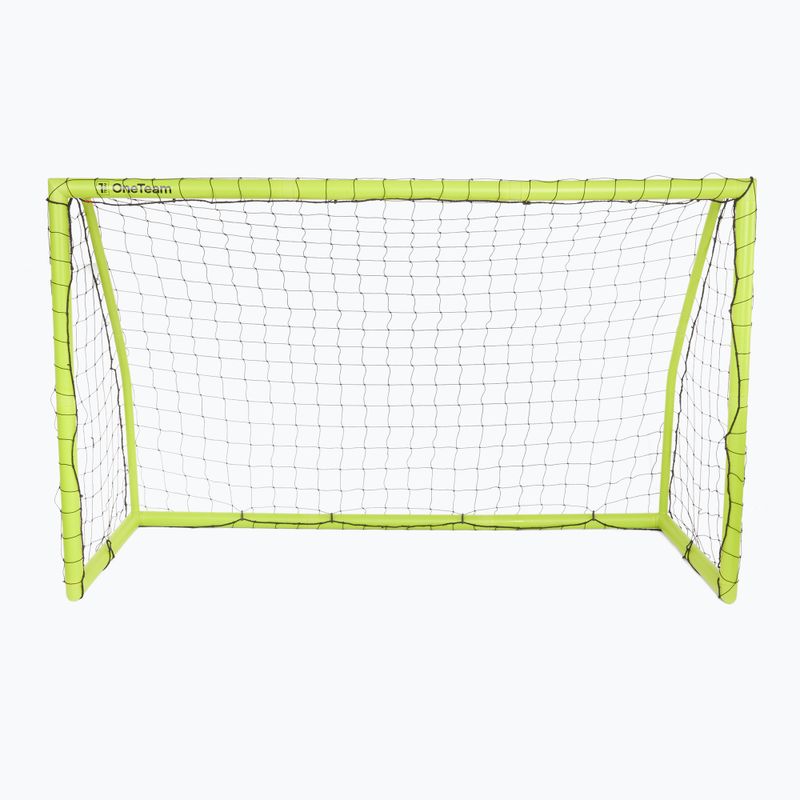 Bramka do piłki nożnej OneTeam PVC OT-B4W007 244 x 150 cm zielony 8