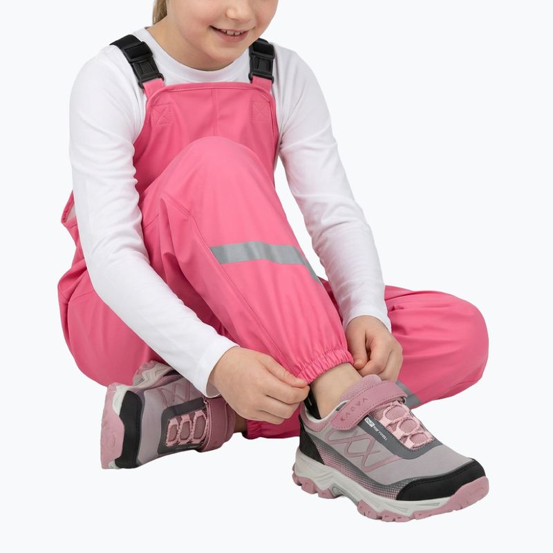 Komplet przeciwdeszczowy dziecięcy Kadva AquaLock JR różowy 5