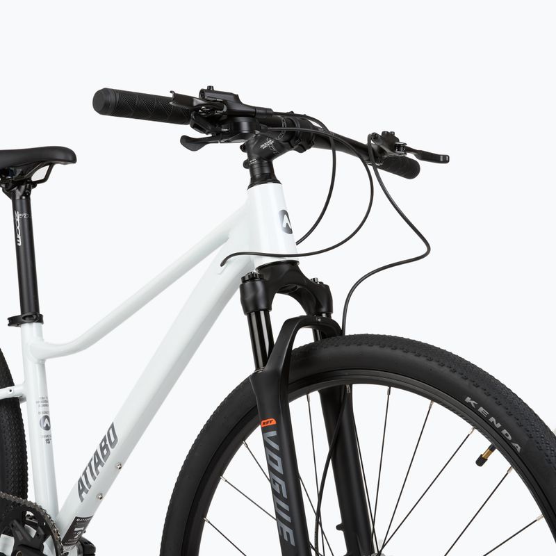 Rower crossowy damski ATTABO TORRE 5.0 28" biały 4