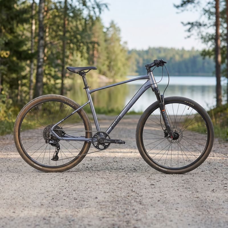 Rower crossowy męski ATTABO TORRE 5.0 28" szary 3