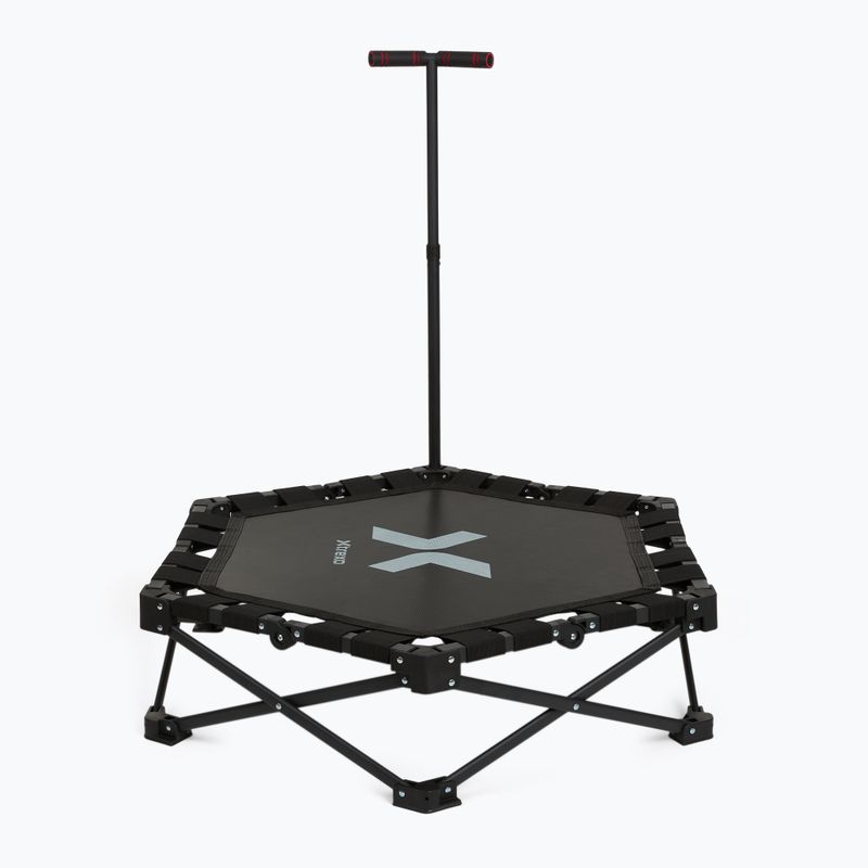 Trampolina XTREXO Hop&Side składana czarny 3