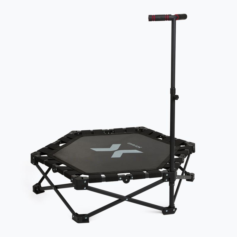 Trampolina XTREXO Hop&Side składana czarny 4