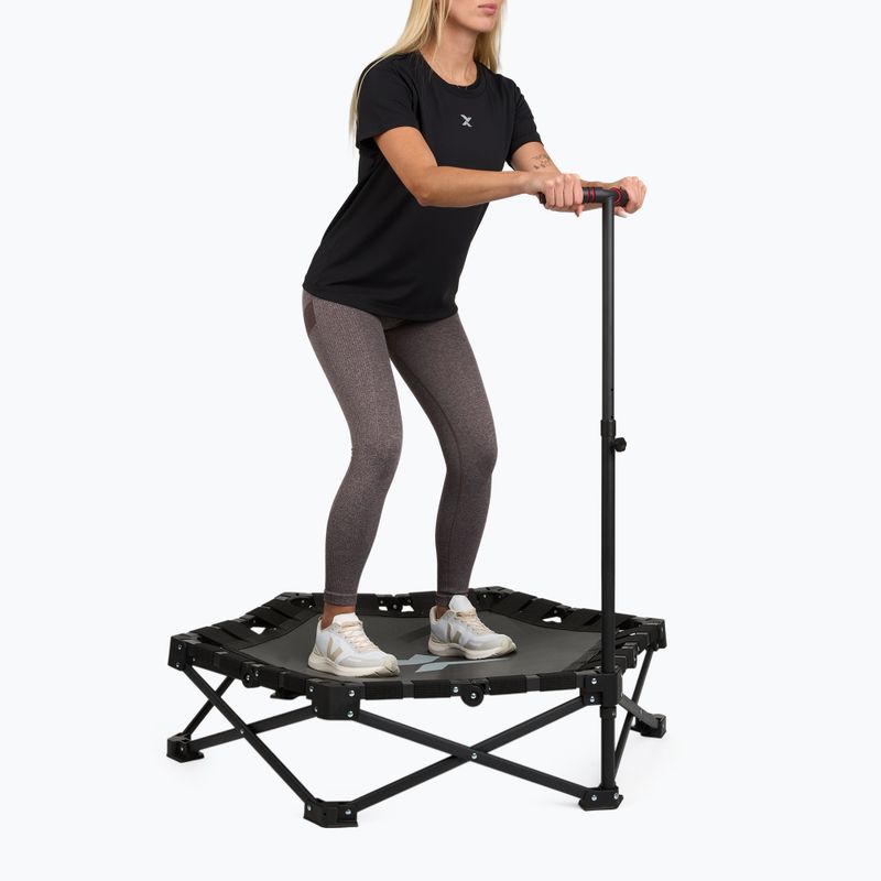 Trampolina XTREXO Hop&Side składana czarny 14