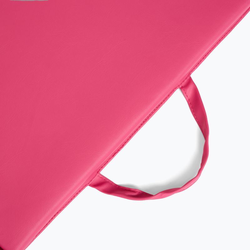 Materac gimnastyczny XTREXO składany 195 x 80 x 5 cm różowy 9