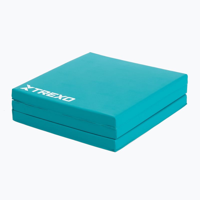 Materac gimnastyczny XTREXO składany 180 x  60 x 5 cm zielony 5