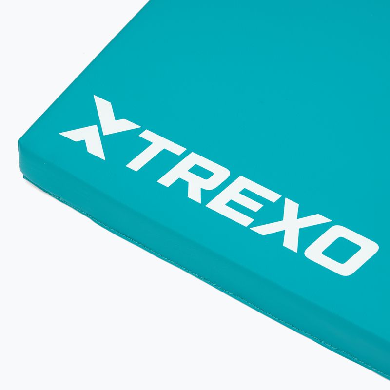 Materac gimnastyczny TREXO składany 180 x  60 x 5 cm zielony 7
