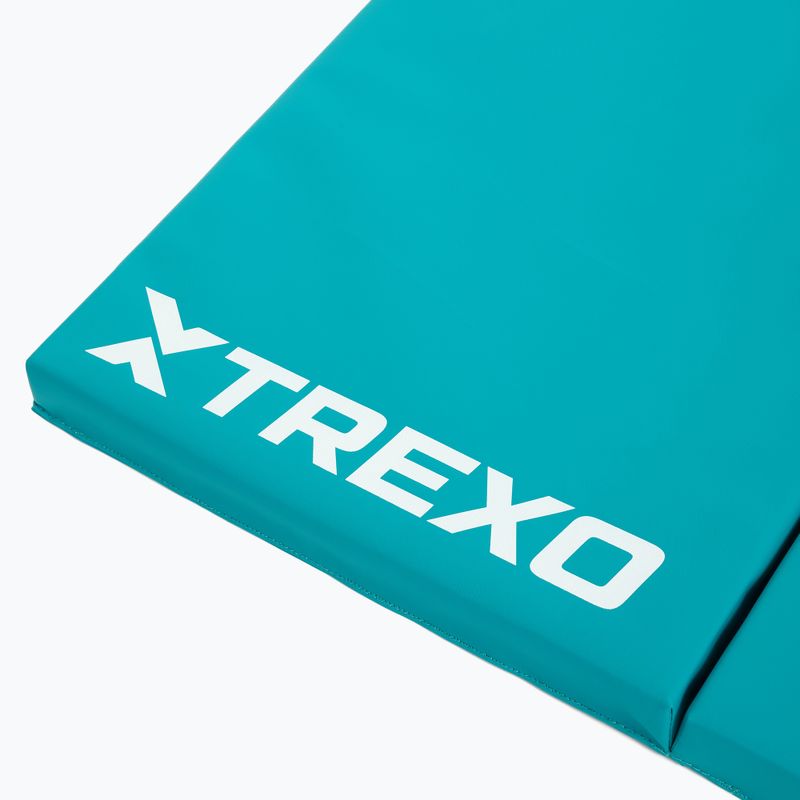 Materac gimnastyczny TREXO składany 195 x 80 x 5 cm zielony 7