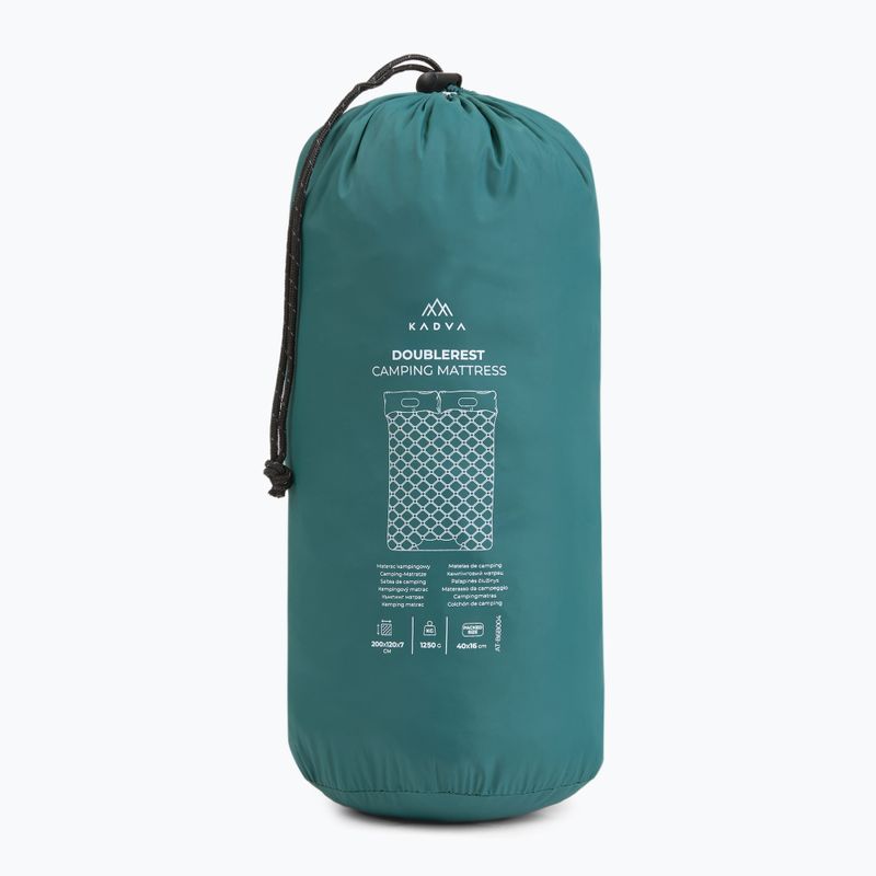 Materac kempingowy KADVA Doublerest zielony 9